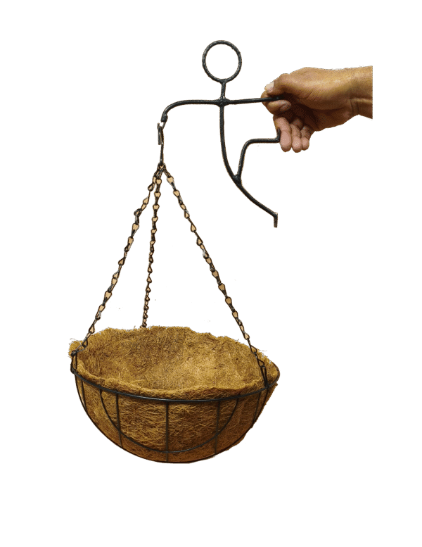 HOMBRE ARAÑA PORTA MACETA PNG Escalador porta maceta colgante